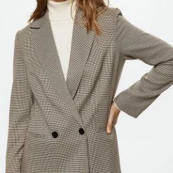 Coupon ❤️ Mango Blazer Pied De Poule Blazer 37057750 35 Dames Maat - M 🎁