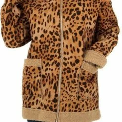 Goedkoopste 🤩 Merkloos Tussen Jas Met Luipaard/panter/dieren Print (maat M) ⌛