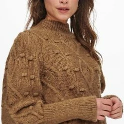 Hete verkoop ⭐ ONLY ONLPOPPY L/S HIGHNECK PULLOVER KNT Dames Knits - Maat M 👍 -dameskleding Verkoop 488x840 2