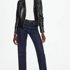 Goedkoop 💯 Mango Jas Leren Bikerjack 47009604 99 Dames Maat - M 😉 -dameskleding Verkoop 490x840 3