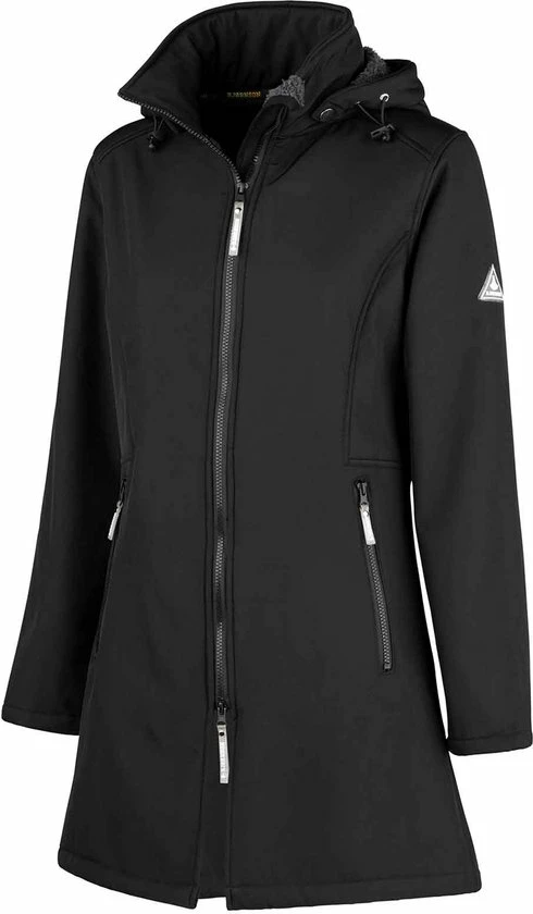 Begroting 💯 BJØRNSON Signe Softshell Winterjas Parka Dames - Teddy - Maat 36 - Zwart ⌛ 9 Begroting 💯 BJØRNSON Signe Softshell Winterjas Parka Dames - Teddy - Maat 36 - Zwart ⌛ - Afbeelding 9