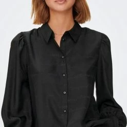 Groothandel 👍 Jacqueline De Yong Blouse Jdyjackie L/s 👚 Shirt Wvn 15268402 Black Dames Maat - L 🛒