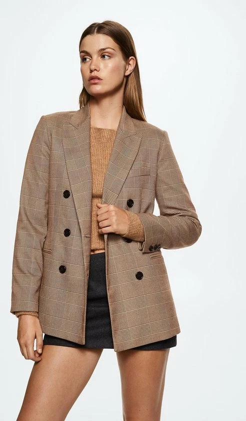 Kopen π€© Mango Blazer Geruite Double Breasted Blazer 37045130 08 Dames Maat - XXS β¨ 2 Kopen π€© Mango Blazer Geruite Double Breasted Blazer 37045130 08 Dames Maat - XXS β¨ - Afbeelding 2