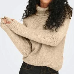 Beste Pirce 🔔 JDY JDYDINEA L/S SOLID ROLLNEC PULL KNT NOOS Dames Trui - Maat M 🎁 -dameskleding Verkoop 497x840 2