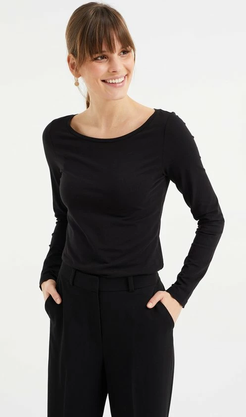 Beste Pirce ๐ WE Fashion Dames Organic Cotton Longsleeve - Maat L ๐ฏ 2 Beste Pirce ๐ WE Fashion Dames Organic Cotton Longsleeve - Maat L ๐ฏ - Afbeelding 2