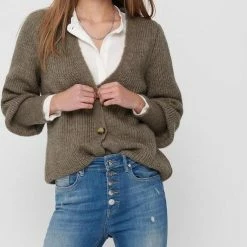 Nieuw 👏 ONLY ONLCLARE L/S CARDIGAN KNT NOOS Dames Vest - Maat L 🛒 -dameskleding Verkoop 497x840 7