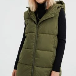 Hete verkoop 🤩 WE Fashion Dames Lange Bodywarmer ✔️ -dameskleding Verkoop 499x840 1