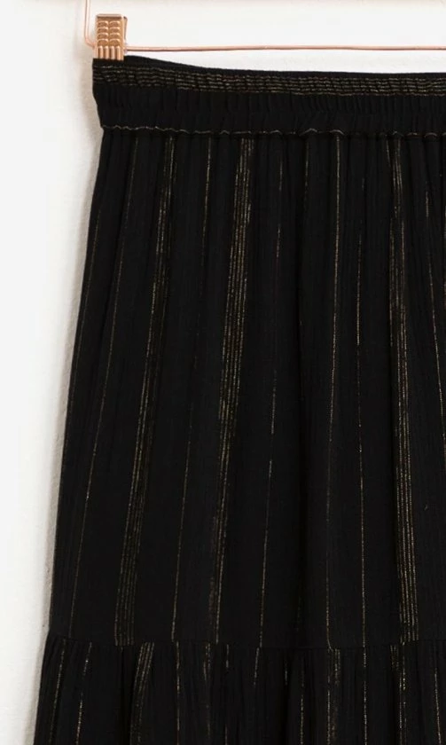 Goedkoop π― Sissy Boy Sissy-Boy - Zwarte Rok Met Goudkleurig Lurex π 2 Goedkoop π― Sissy Boy Sissy-Boy - Zwarte Rok Met Goudkleurig Lurex π - Afbeelding 2