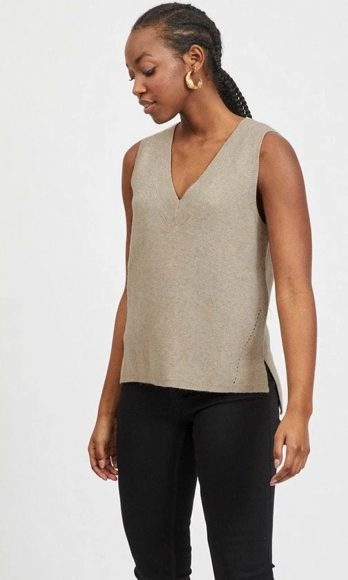 Hete verkoop ๐ฏ Vila Trui Viril Knit Rib V-neck S/l Vest - Noos 14067804 Natural Melange Dames Maat - XS ๐ 2 Hete verkoop ๐ฏ Vila Trui Viril Knit Rib V-neck S/l Vest - Noos 14067804 Natural Melange Dames Maat - XS ๐ - Afbeelding 2