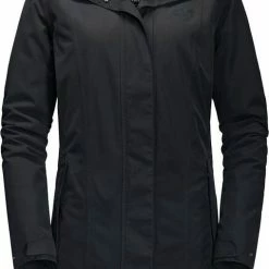 Korting 😉 Jack Wolfskin Madison Avenue Outdoorjas Dames - Phantom - Maat L 🌟