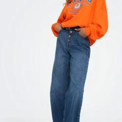 Beste deal 🤩 Only Trui Onlgisa L/s O-neck Box Swt 15280180 Exuberance/texas Dames Maat - S ⌛ -dameskleding Verkoop 509x840 3