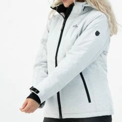 Beste deal 😍 Kjelvik - Tyra White - Jas Voor Vrouwen - Maat 48 👍 -dameskleding Verkoop 512x840 1