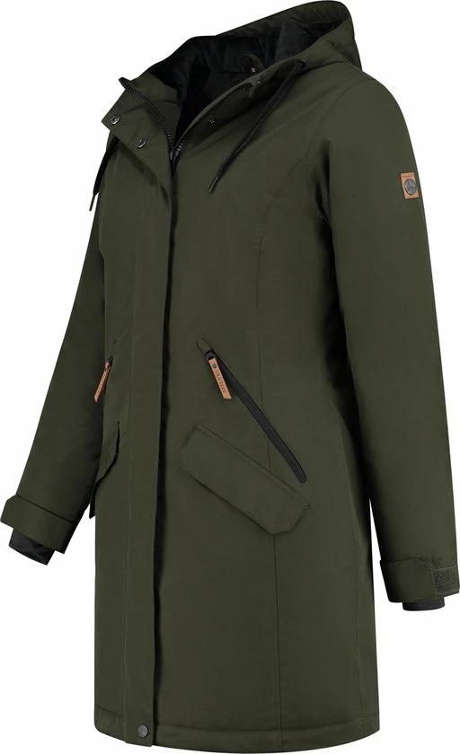 Uitgang π― Travelin' Jack Freia Waterdichte Damesjas - Parka Groen - Maat 42 𧨠6 Uitgang π― Travelin' Jack Freia Waterdichte Damesjas - Parka Groen - Maat 42 𧨠- Afbeelding 6