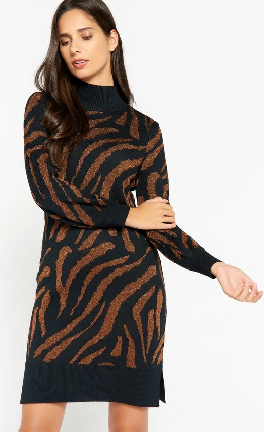 Uitgang โค๏ธ LOLALIZA Trui-jurk Met Zebraprint - Zwart - Maat M ๐ฅ 6 Uitgang โค๏ธ LOLALIZA Trui-jurk Met Zebraprint - Zwart - Maat M ๐ฅ - Afbeelding 6