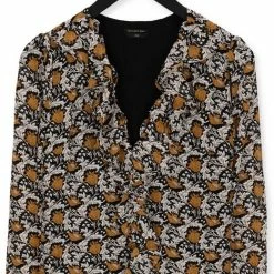 Aanbiedingen 🔔 Colourful Rebel Chelsea Flower Blouse Geel Dames - Basic Fit - Polyester - M 😀 -dameskleding Verkoop 521x840 1