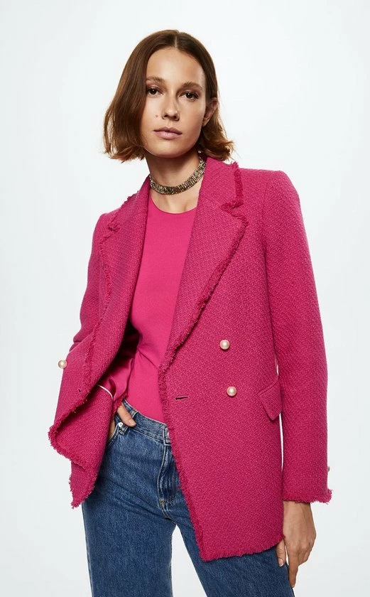 Flash-uitverkoop ๐ Mango Blazer Tweed Blazer Met Knopen 37094391 88 Dames Maat - XXL โจ 1 Flash-uitverkoop ๐ Mango Blazer Tweed Blazer Met Knopen 37094391 88 Dames Maat - XXL โจ