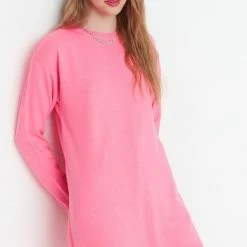 Beste Pirce 🔥 Trendyol Vrouwen Standaard Tuniek Trui 👍 -dameskleding Verkoop 522x840 7