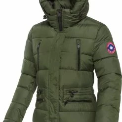 Goedkoop 🎉 Paragoose - Dames Jas Winter Simone Kaki - Model 2023 -Maat L 😉 -dameskleding Verkoop 530x840 1