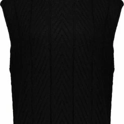 Aanbiedingen 🛒 Geisha Trui Diagonaal Gebreide Spencer 24504 10 Black Dames Maat - L 😉