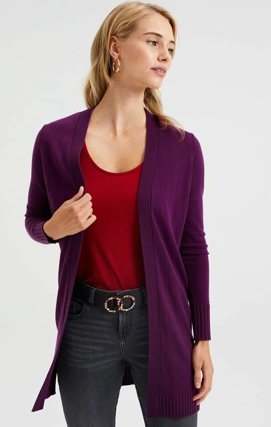 Uitgang β€οΈ WE Fashion Dames Gebreid Vest π₯° 2 Uitgang β€οΈ WE Fashion Dames Gebreid Vest π₯° - Afbeelding 2