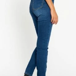 Beste deal 🔔 LOLALIZA Slim Fit 👖 Jeans - Donker Blauw - Maat 44 🥰 -dameskleding Verkoop 537x840 7