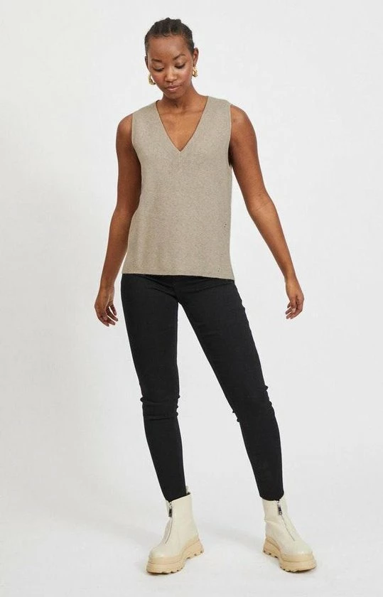 Hete verkoop ๐ฏ Vila Trui Viril Knit Rib V-neck S/l Vest - Noos 14067804 Natural Melange Dames Maat - XS ๐ 6 Hete verkoop ๐ฏ Vila Trui Viril Knit Rib V-neck S/l Vest - Noos 14067804 Natural Melange Dames Maat - XS ๐ - Afbeelding 6