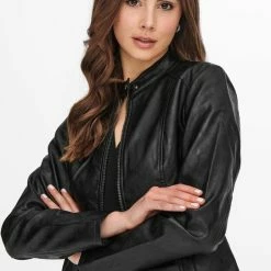 Hete verkoop ⌛ JDY JDYEMILY FAUX LEATHER JACKET OTW NOOS Dames Jas - Maat 38 😍 -dameskleding Verkoop 542x840 1