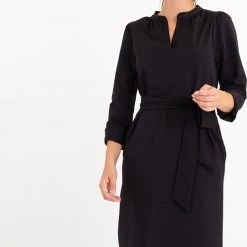 Beste Pirce 👍 Zwarte Tuniek Van Je M'appelle - Dames - Travelstof - Maat M - 6 Maten Beschikbaar 🌟 -dameskleding Verkoop 542x840 6