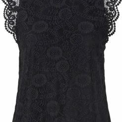 Beste recensies van 😉 Pieces PCOLLINE SL LACE TOP NOOS BC Dames Top - Maat XS 🔥