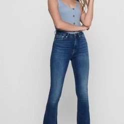 Nieuw 🛒 ONLY ONLPAOLA LIFE HW FLARED AZG0007 Dames 👖 Jeans - Maat XL X L32 ✔️ -dameskleding Verkoop 548x840 1