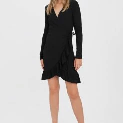 Beste deal 🔔 VERO MODA VMHAYA LS SHORT 👗 DRESS GA NOOS Dames Jurk - Maat XS ⭐ -dameskleding Verkoop 548x840 6