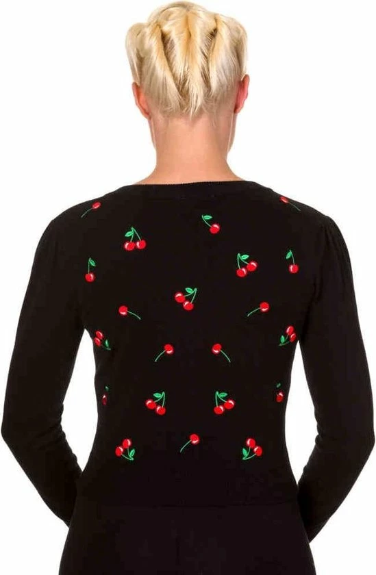 Coupon π Banned Dancing Days Cardigan -S- Drive Me Crazy Zwart/Rood π₯ 2 Coupon π Banned Dancing Days Cardigan -S- Drive Me Crazy Zwart/Rood π₯ - Afbeelding 2