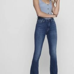 Nieuw 🛒 ONLY ONLPAOLA LIFE HW FLARED AZG0007 Dames 👖 Jeans - Maat XL X L32 ✔️ -dameskleding Verkoop 549x840