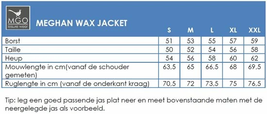 Gloednieuw 𧨠MGO Leisure Wear MGO Waxjas Meghan Dames - 100% Gewaxt Katoen - Gewatteerd - Winddicht En Waterdicht - Blauw - Maat L π€© 6 Gloednieuw 𧨠MGO Leisure Wear MGO Waxjas Meghan Dames - 100% Gewaxt Katoen - Gewatteerd - Winddicht En Waterdicht - Blauw - Maat L π€© - Afbeelding 6