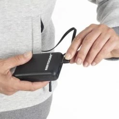 Flash-uitverkoop 👍 BERTSCHAT Verwarmde Hoodie - Vrouwen | Verwarmd Vest | Dual Heating | Grijs | Incl. Twee Powerbanks | S 🤩 -dameskleding Verkoop 550x366 4