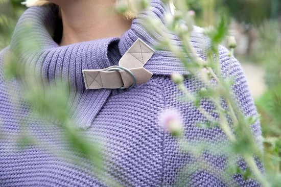 Nieuw ๐ Knit Factory Jamie Gebreide Dames Jurk - Stone Green - 40/42 - Knielengte - Met Opstaande Kraag ๐ 8 Nieuw ๐ Knit Factory Jamie Gebreide Dames Jurk - Stone Green - 40/42 - Knielengte - Met Opstaande Kraag ๐ - Afbeelding 8