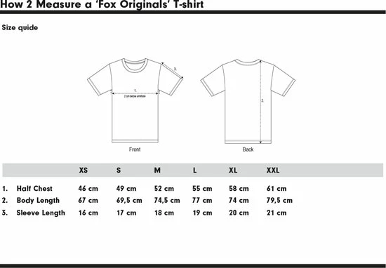 Goedkoop β€οΈ Fox Originals Amsterdam Authentic Heren T-shirt Maat L π 3 Goedkoop β€οΈ Fox Originals Amsterdam Authentic Heren T-shirt Maat L π - Afbeelding 3