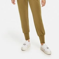 Begroting 🔥 GERRY WEBER Dames Jogger Van Sweatstof Leaf-40 😍 -dameskleding Verkoop 550x515