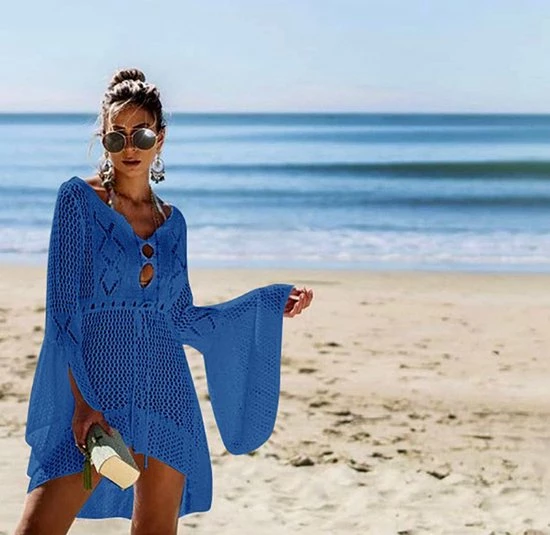 Beste recensies van β Merkloos Strandjurkje - π Bikini Cover Up - Gehaakt Jurkje - Beach π Dress - ONE SIZE - DBlauw π 2 Beste recensies van β Merkloos Strandjurkje - π Bikini Cover Up - Gehaakt Jurkje - Beach π Dress - ONE SIZE - DBlauw π - Afbeelding 2