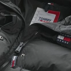 Beste Verkoop 😀 Tommy 👖 Jeans - Dames Jas Winter Alaska Long Puffer Jacket - Zwart - Maat L 🔥 -dameskleding Verkoop 550x550 106