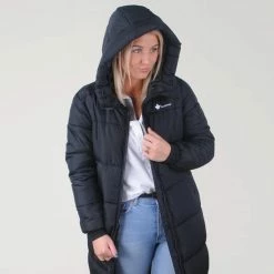 Gloednieuw 🎉 Paragoose - Dames Winterjas - Extra Lang - Olga - Zwart 🎁 -dameskleding Verkoop 550x550 121