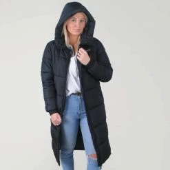 Gloednieuw 🎉 Paragoose - Dames Winterjas - Extra Lang - Olga - Zwart 🎁 -dameskleding Verkoop 550x550 122