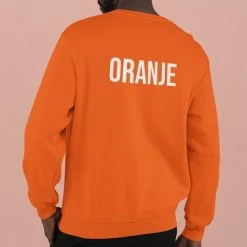 Gloednieuw 👏 Bc Oranje EK WK Koningsdag Trui Met De Tekst Oranje Back (MAAT S - UNISEKS FIT) | Oranje Kleding / Sweaters | WK Feestkleding 😀