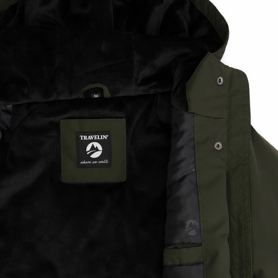 Uitgang π― Travelin' Jack Freia Waterdichte Damesjas - Parka Groen - Maat 42 𧨠4 Uitgang π― Travelin' Jack Freia Waterdichte Damesjas - Parka Groen - Maat 42 𧨠- Afbeelding 4