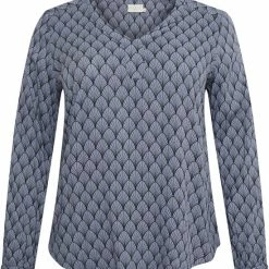 Aanbiedingen 😍 Kaffe Curve KColive Ami Blouse Dames Blouse - Maat 52 ✨
