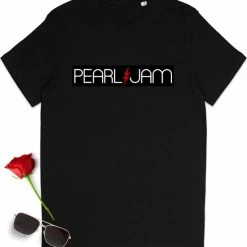 Korting ๐คฉ Stanley/Stella Heren En Dames T ๐ Shirt - Pearl Jam - Zwart - Maat 3XL ๐