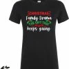 Groothandel 😀 Merkloos Klere-Zooi - 🔔 Christmas Family Drama - Dames T-Shirt - M 🌟