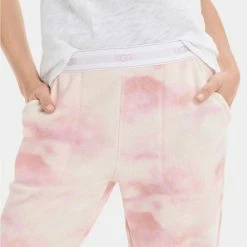 Promo 🎁 UGG Broek Dames - Pantalon / Dameskleding - 1104852-GRHE - Wit Roze - Maat XL 🧨 -dameskleding Verkoop 550x615 2