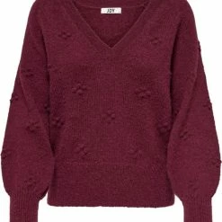 Begroting 🔔 JDY JDYSIGRID LIFE L/S V-NECK DOT PULL. KNT Dames Trui - Maat XS ✨