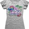 Groothandel 🔔 Disney Lilo & Stitch - Stay Weird Fitted T-Shirt Grijs 🛒